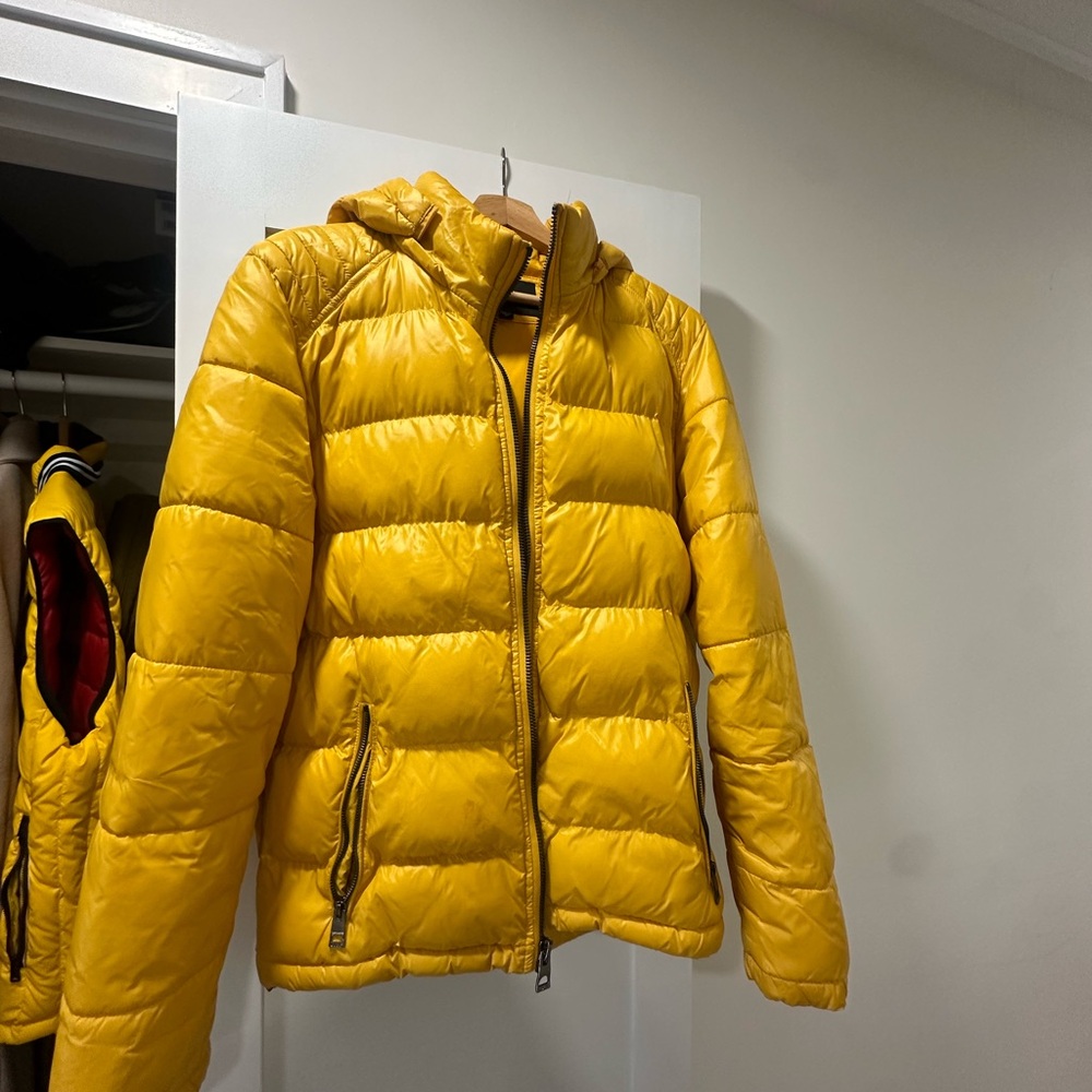 Yellow Puffer Jacket